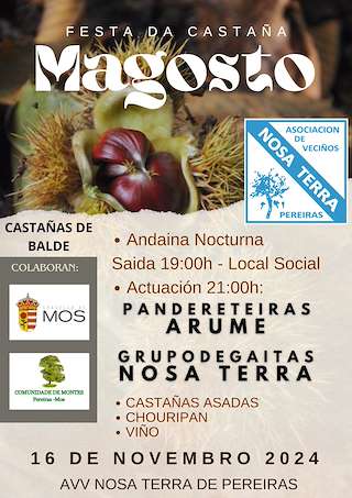 Andaina Nocturna e Magosto de Pereiras en Mos