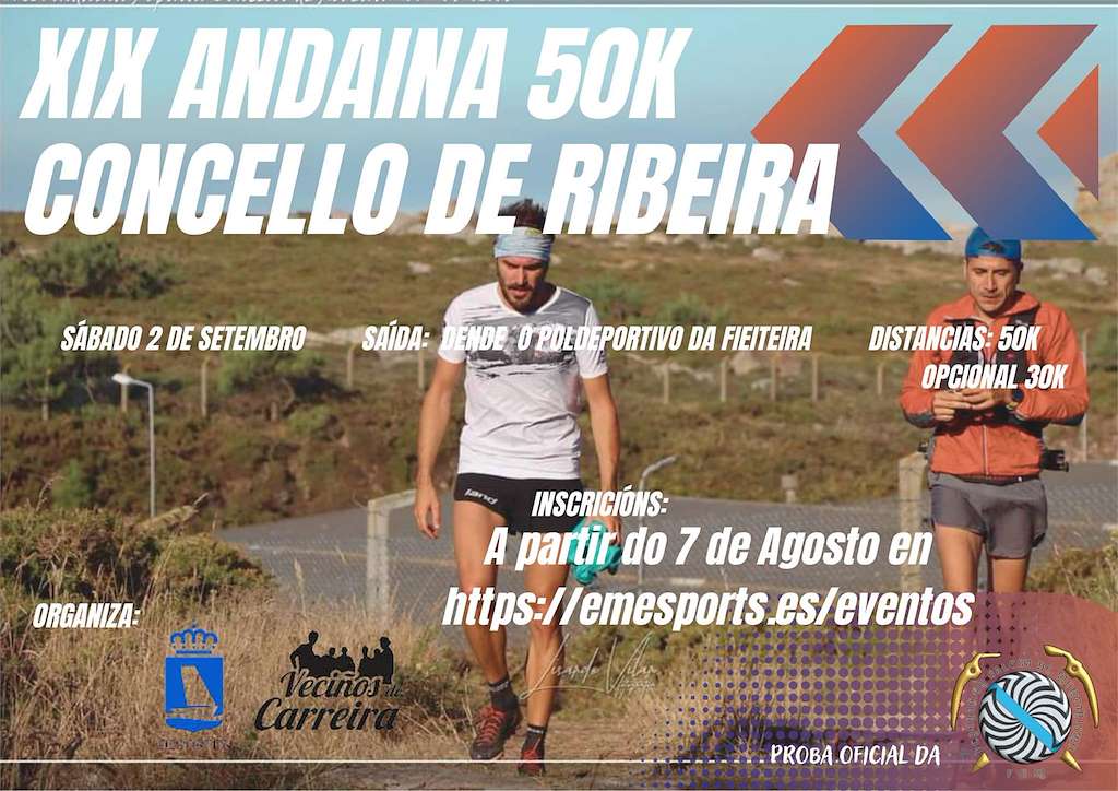 XIX Andaina 50K en Ribeira