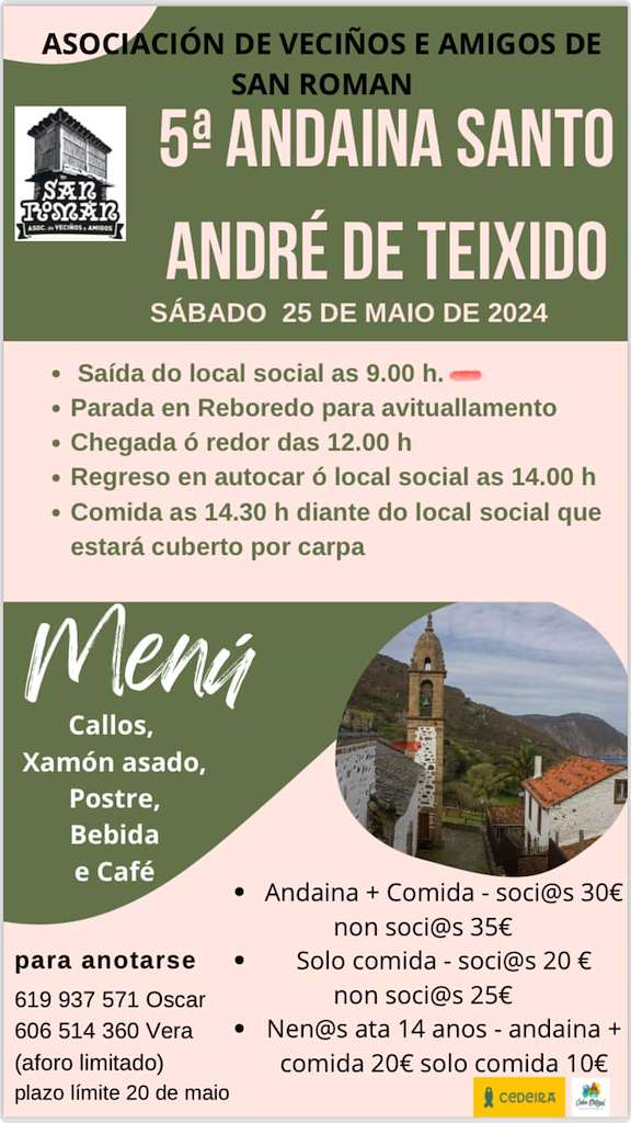 V Andaina Santo André de Teixido  (2024) en Cedeira