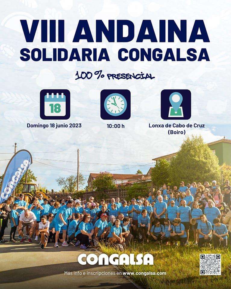 VIII Andaina Solidaria Congalsa en Boiro