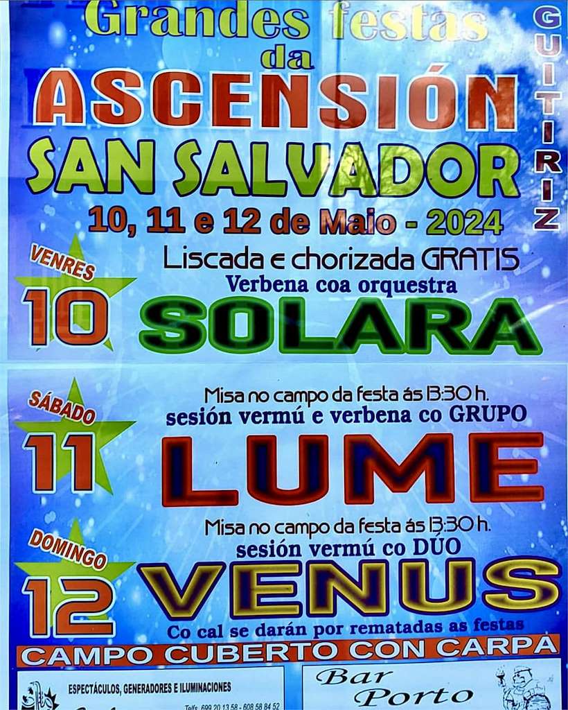 Ascensión en San Salvador (2024) en Guitiriz