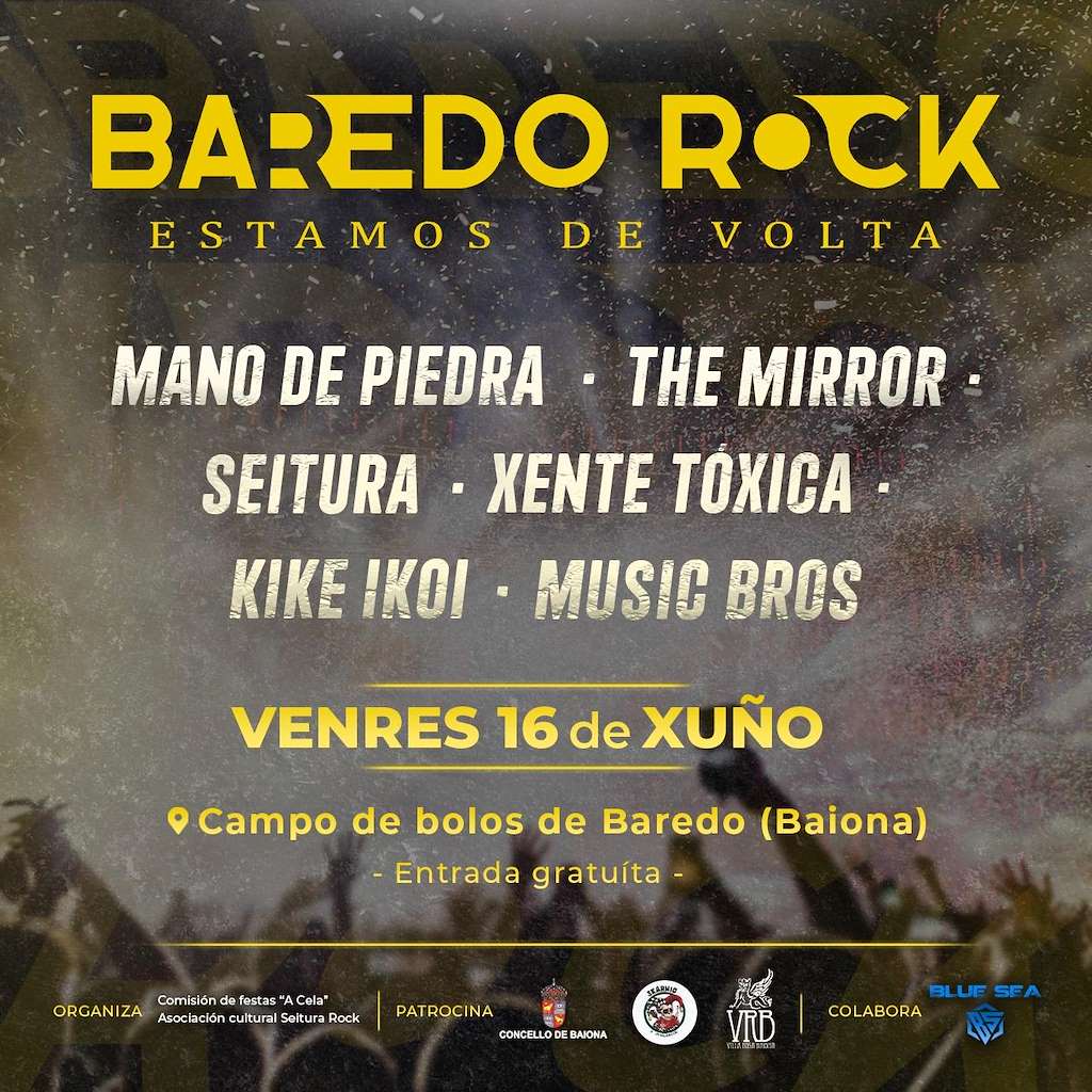 Baredo Rock en Baiona