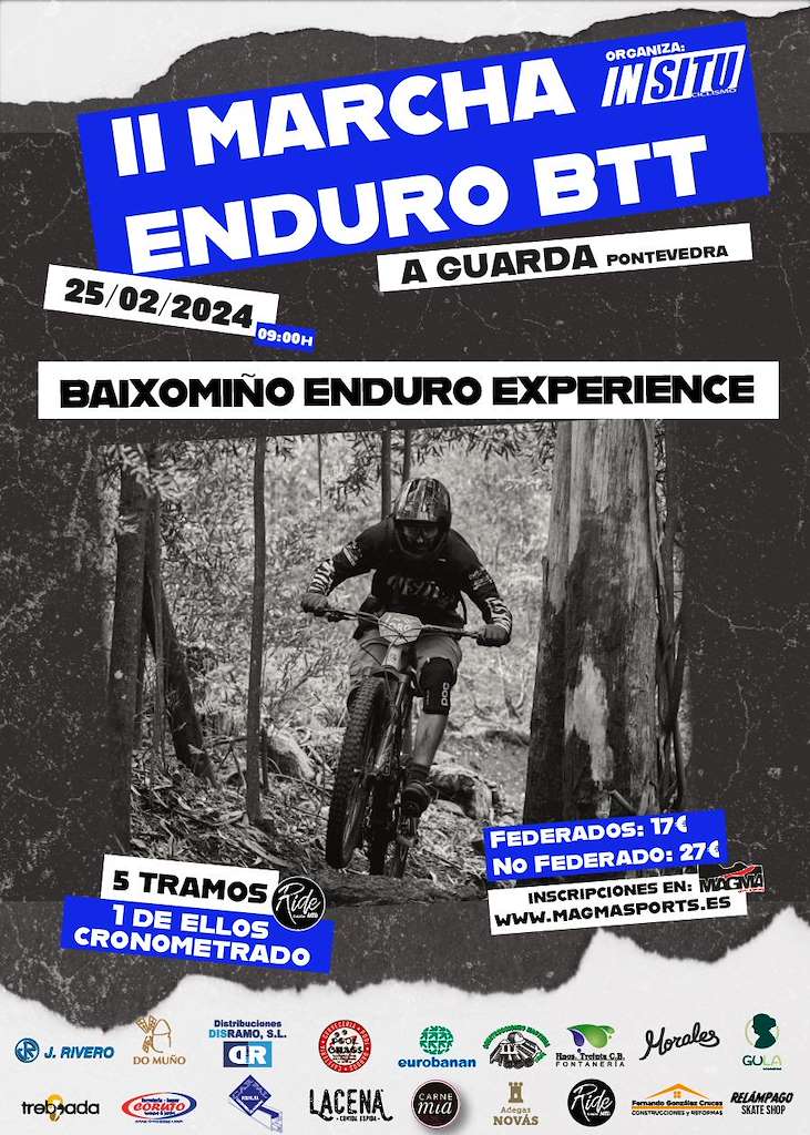 II BTT Baixomiño Enduro Experience  en A Guarda
