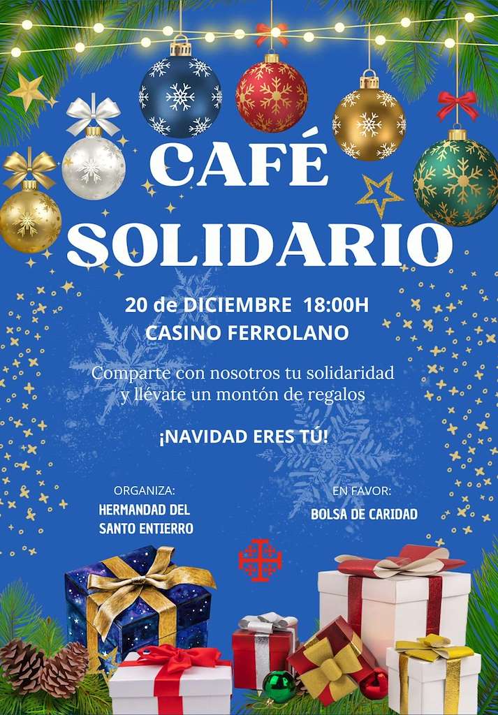 Café Solidario en Ferrol