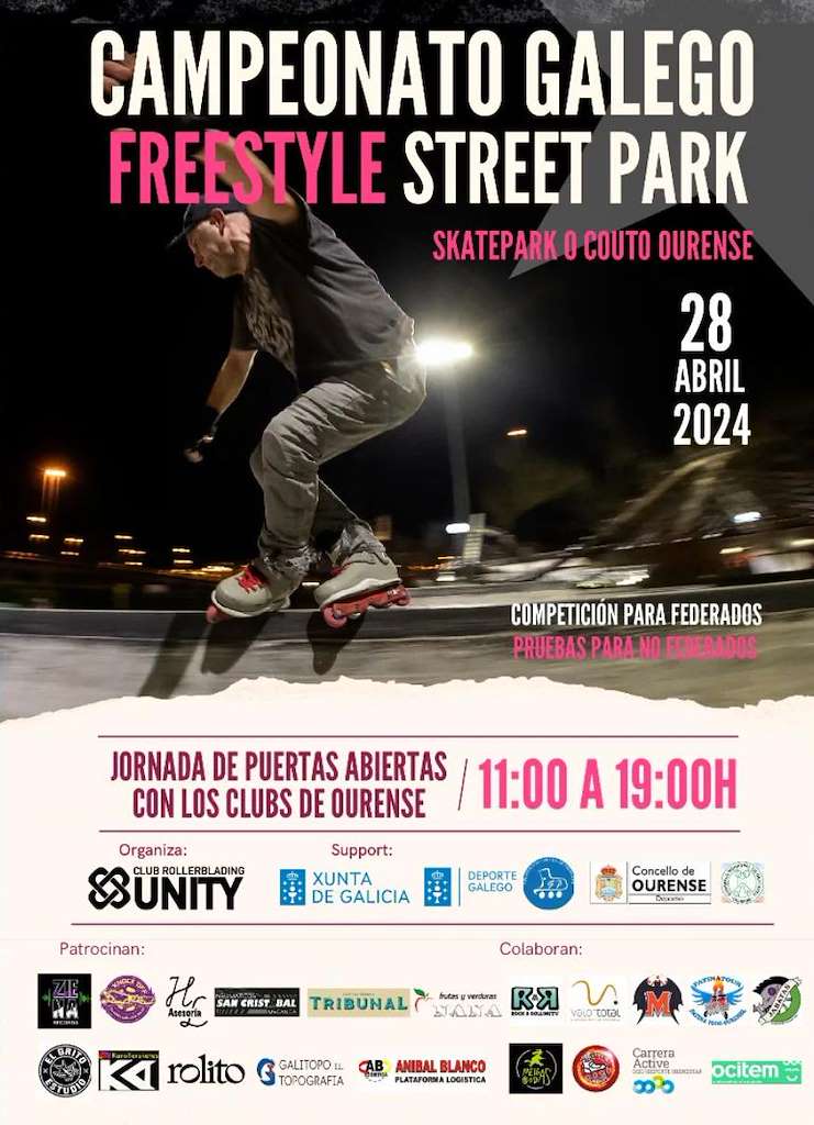 Campeonato Galego Freestyle Street Park (2024) en Ourense