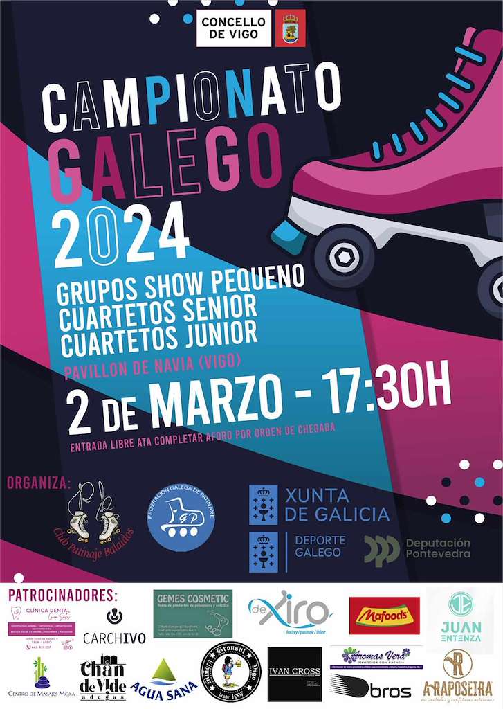 Campionato Galego de Patinaxe Grupos Show en Tui