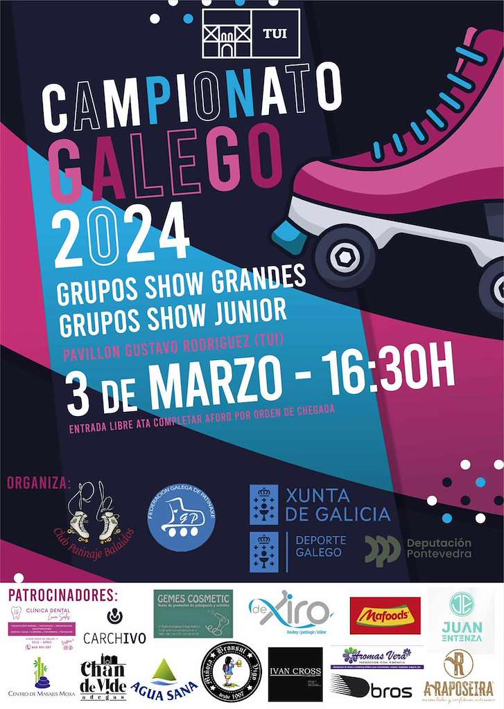Campionato Galego de Patinaxe Grupos Show en Tui