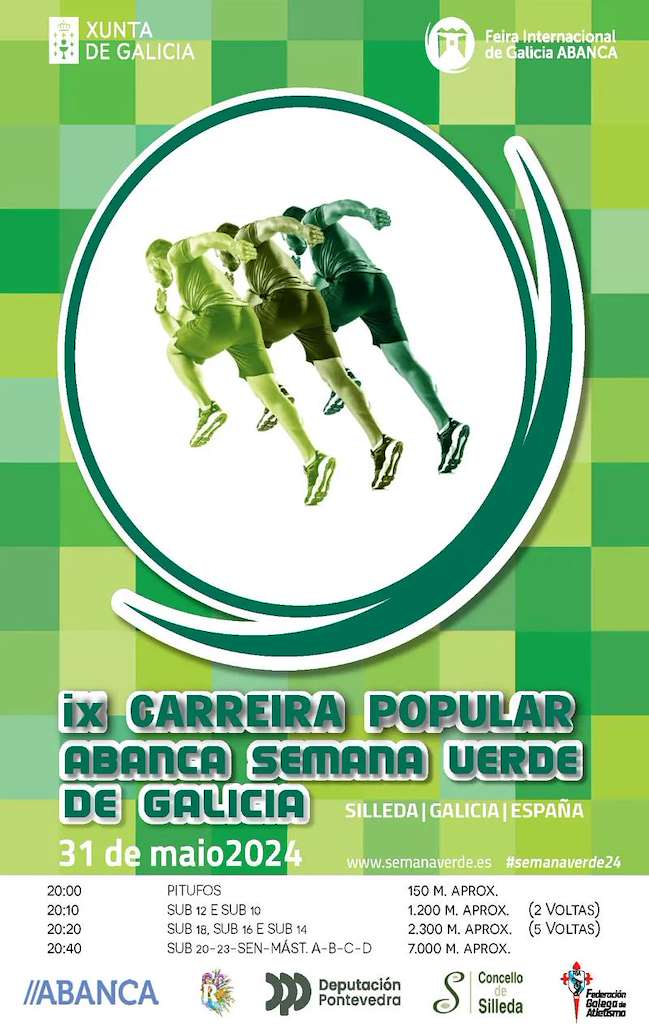 VIII Carreira Popular Abanca Semana Verde de Galicia en Silleda