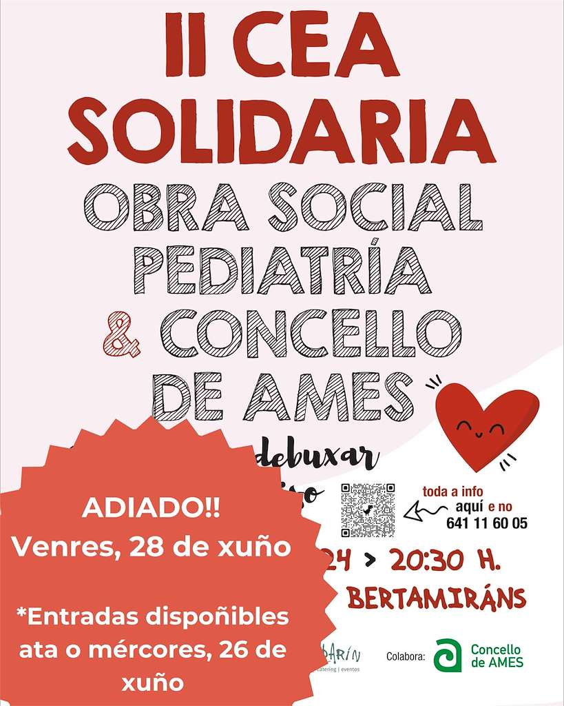 I Cea Solidaria Obra Social Pediatría en Ames