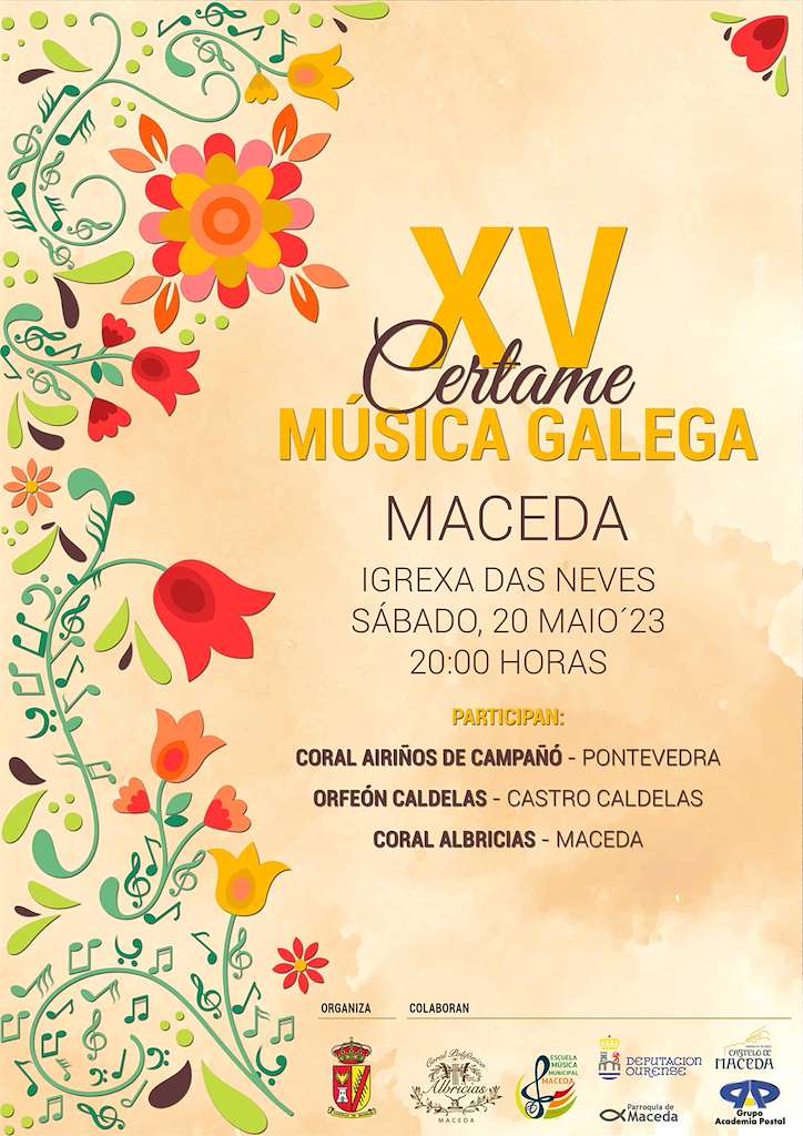 XV Certame Música Galega en Maceda
