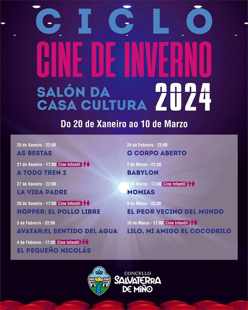 Ciclo Cine de Inverno  en Salvaterra do Miño