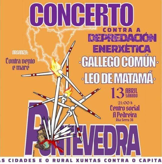 Concerto Contra a Depredación Enerxética (2024) en Pontevedra