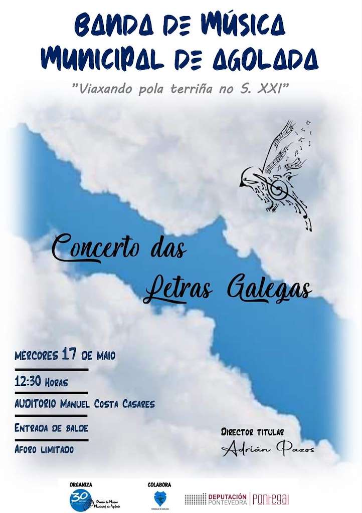 Concerto das Letras Galegas en Agolada
