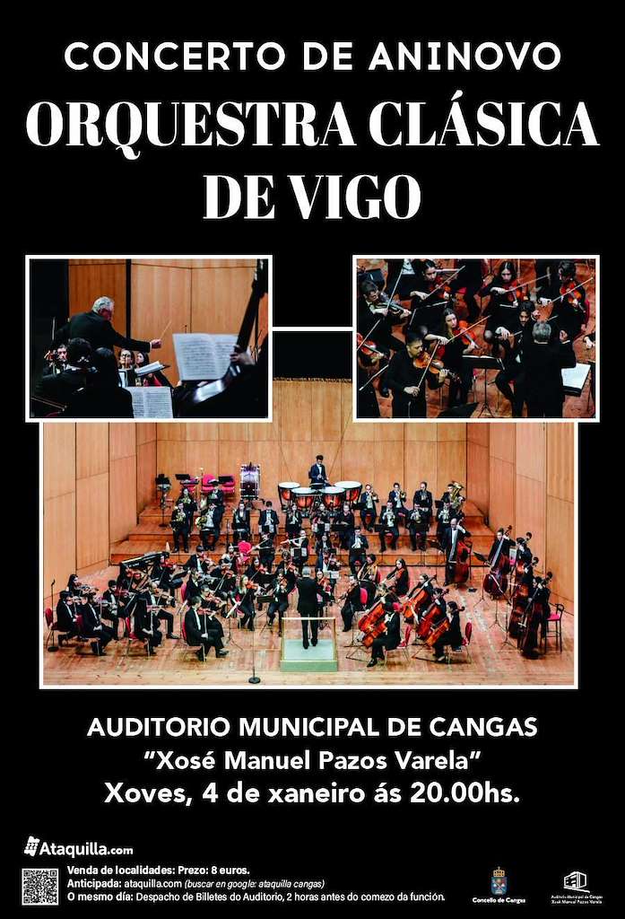 Concerto de Aninovo en Cangas