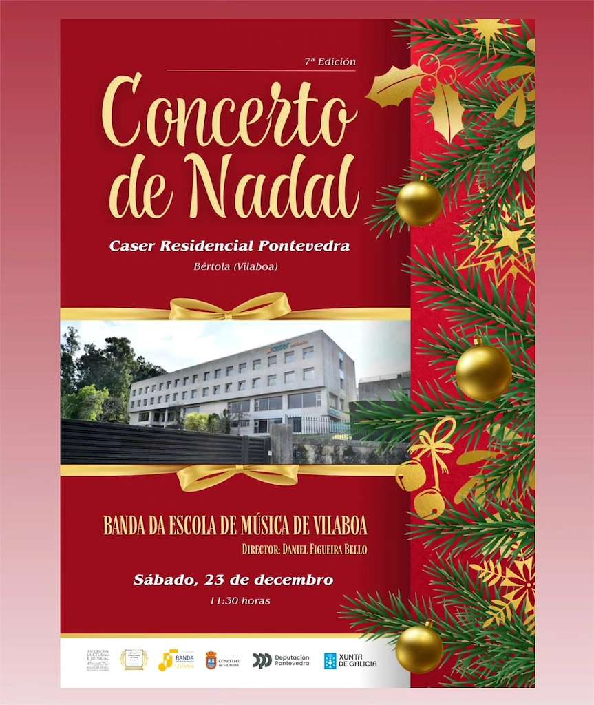 VII Concerto de Nadal en Caser Residencial en Vilaboa