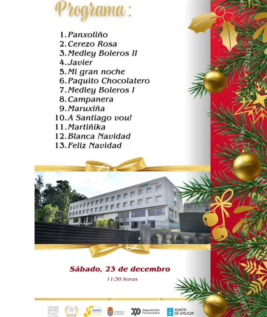 VII Concerto de Nadal en Caser Residencial en Vilaboa