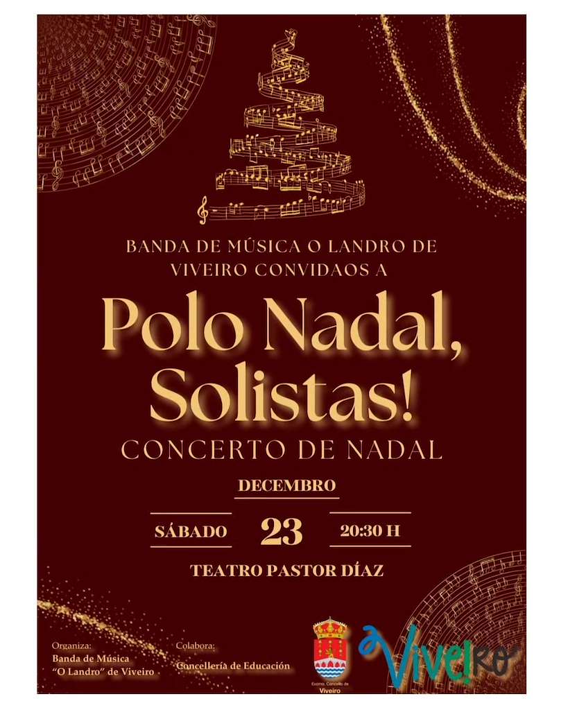 Concerto de Nadal - Polo Nadal, Solistas! en Viveiro