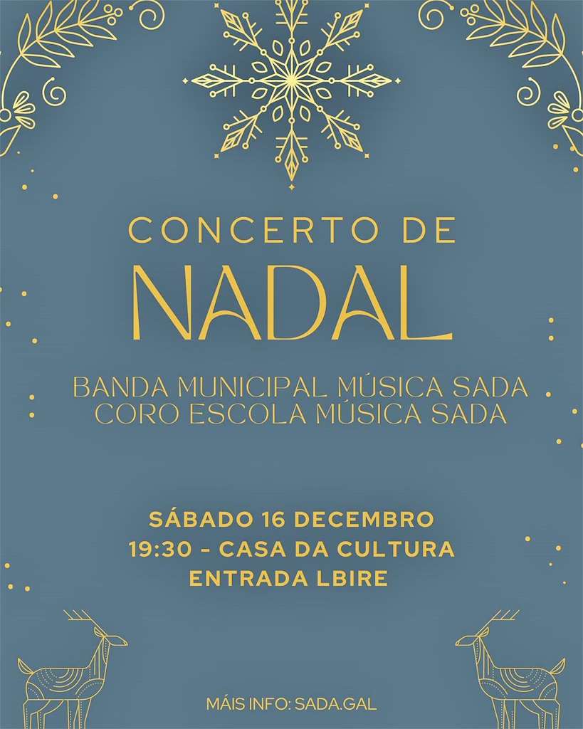 Concerto do Nadal  en Sada