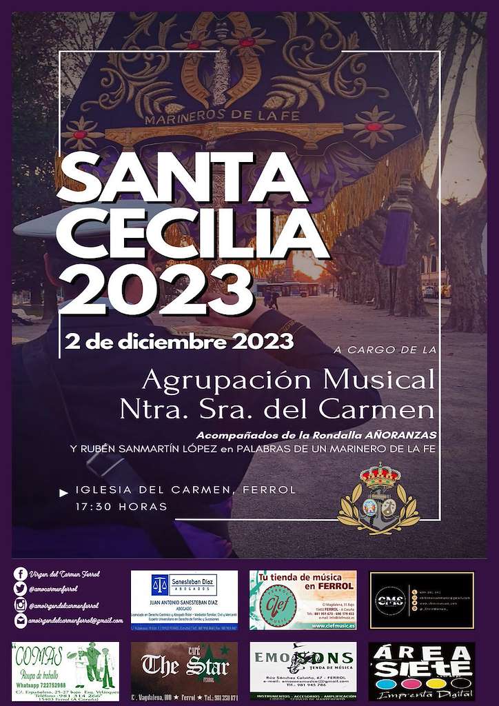 Concierto de Santa Cecilia  en Ferrol