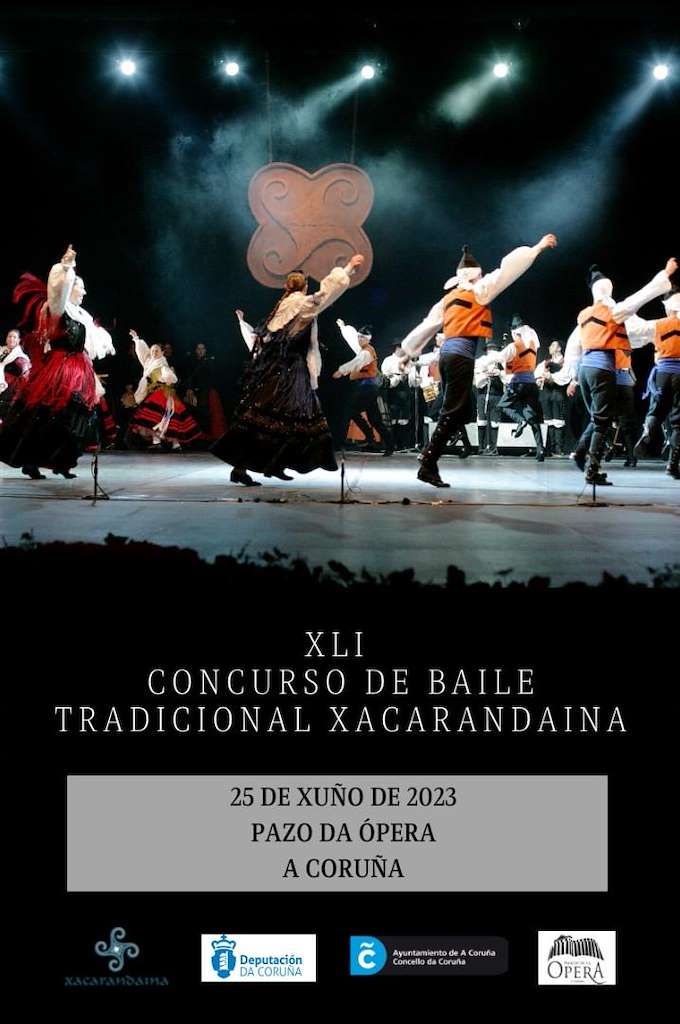 XLI Concurso de Baile Tradicional Xacarandaina en A Coruña