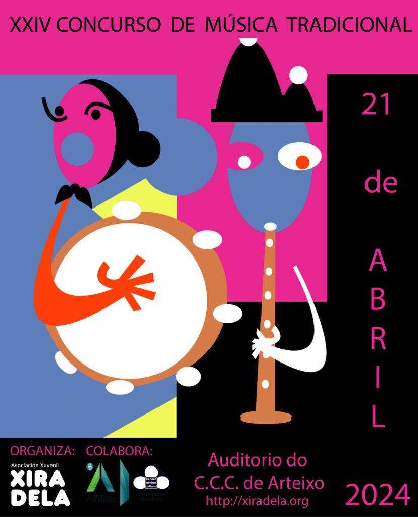 XXIV Concurso de Música Tradicional Xiradela (2024) en Arteixo