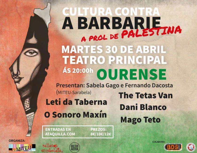 Cultura Contra a Barbarie (2024) en Ourense