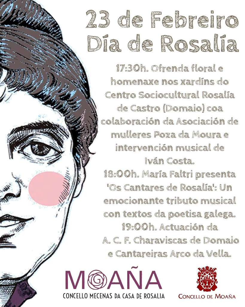 Día de Rosalía en Moaña