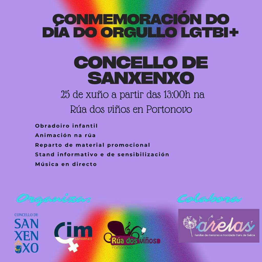 Día do Orgullo LGTBI+ en Sanxenxo