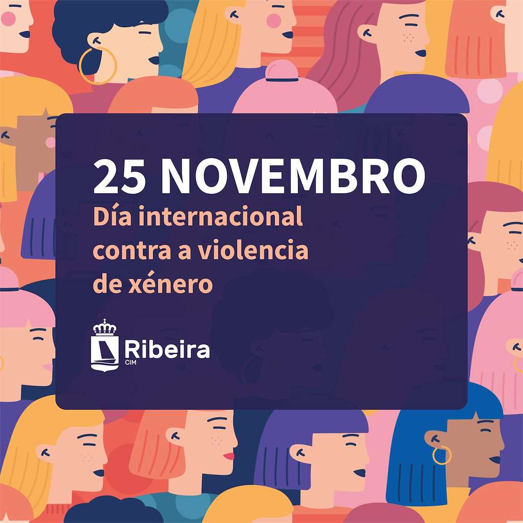 Día Internacional Contra a Violencia de Xénero en Ribeira