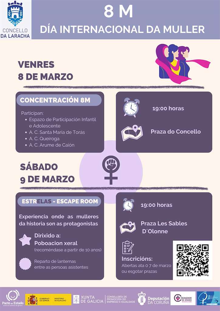 Día Internacional da Muller en Laracha