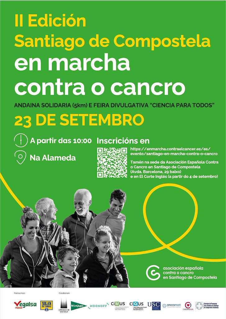 En Marcha Contra o Cancro (2024) en Santiago de Compostela