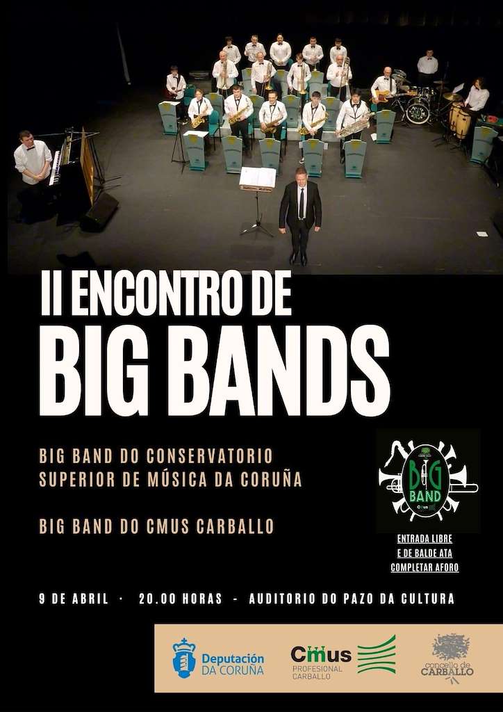 II Encontro de Big Bands (2024) en Carballo