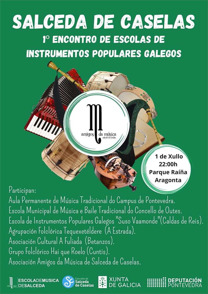 I Encontro de Escolas de Instrumentos Populares Galegos en Salceda de Caselas