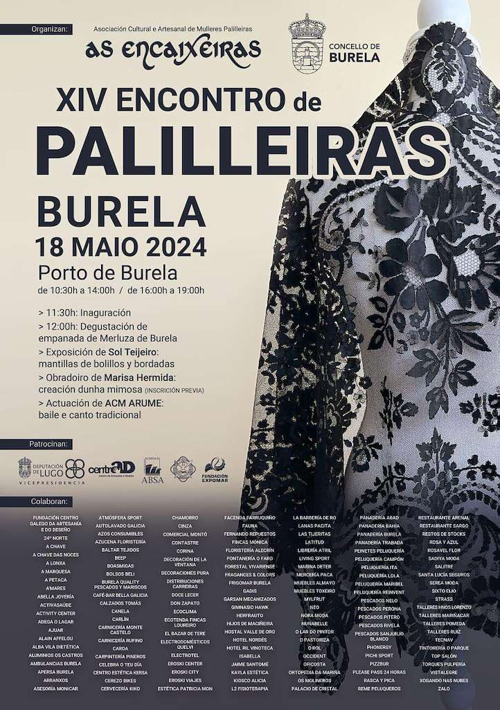 XIV Encontro de Palilleiras  (2024) en Burela