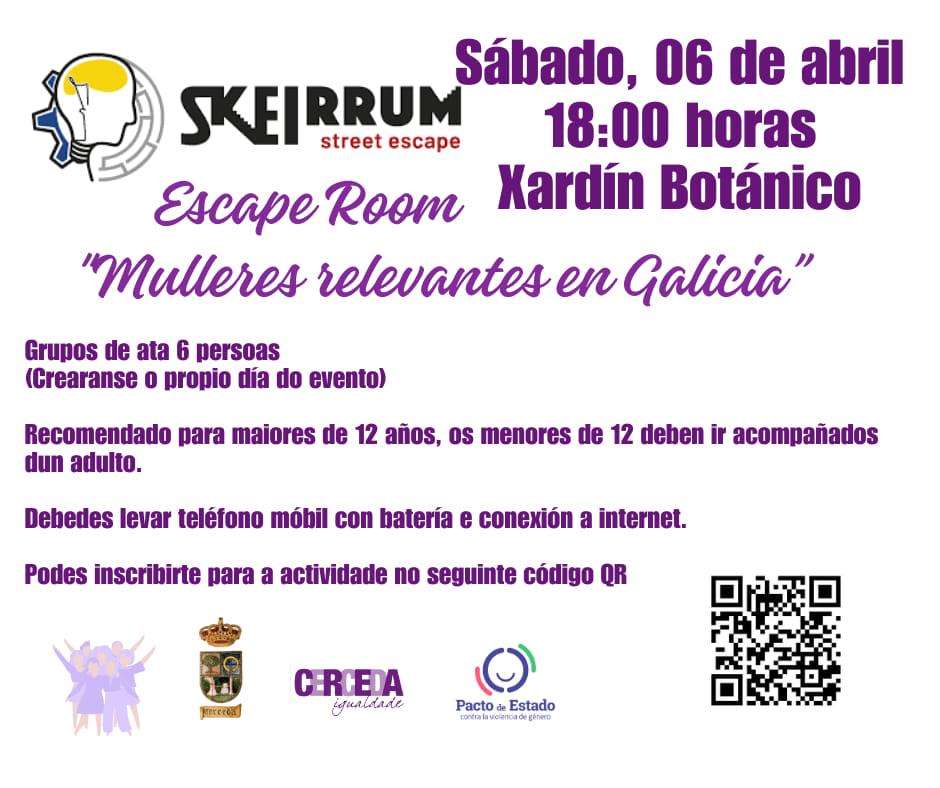 Escape Room - Mulleres Relevantes en Galicia  (2024) en Cerceda