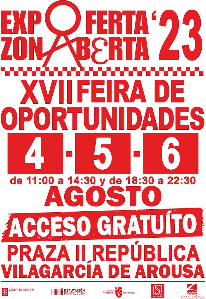 XVII Expoferta Zona Aberta en Vilagarcía de Arousa
