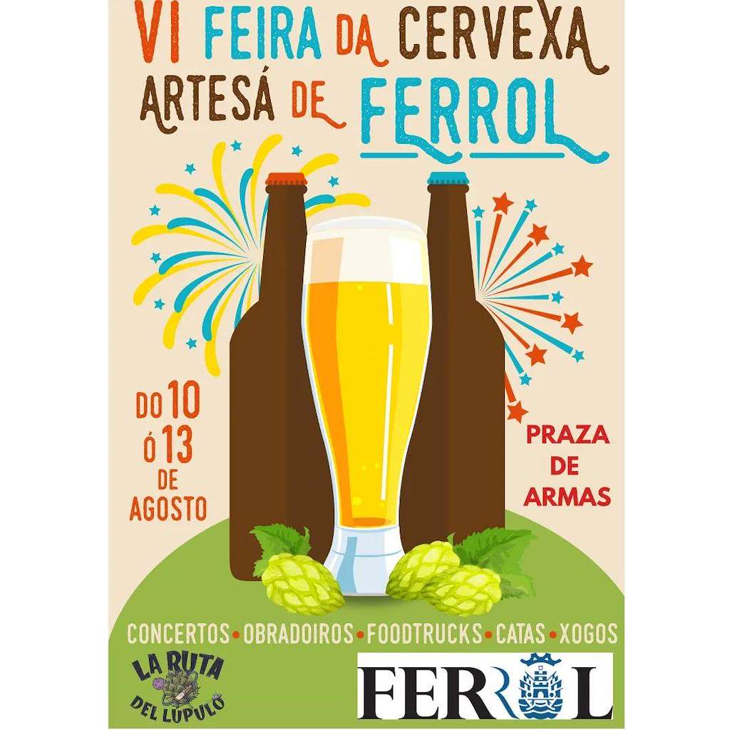VI Feira da Cervexa Artesá en Ferrol