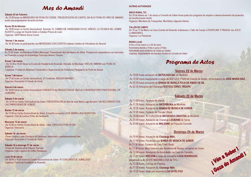 XLIV Feira do Viño de Amandi (2024) en Sober