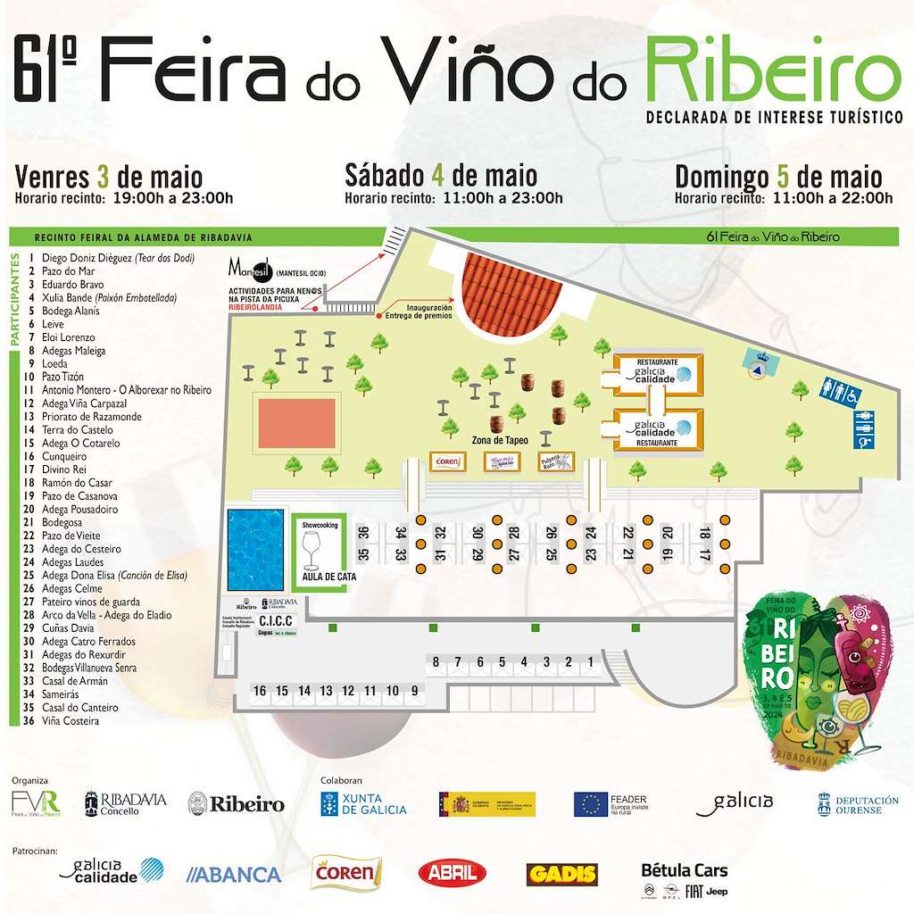 LXI Feira do Viño do Ribeiro (2024) en Ribadavia