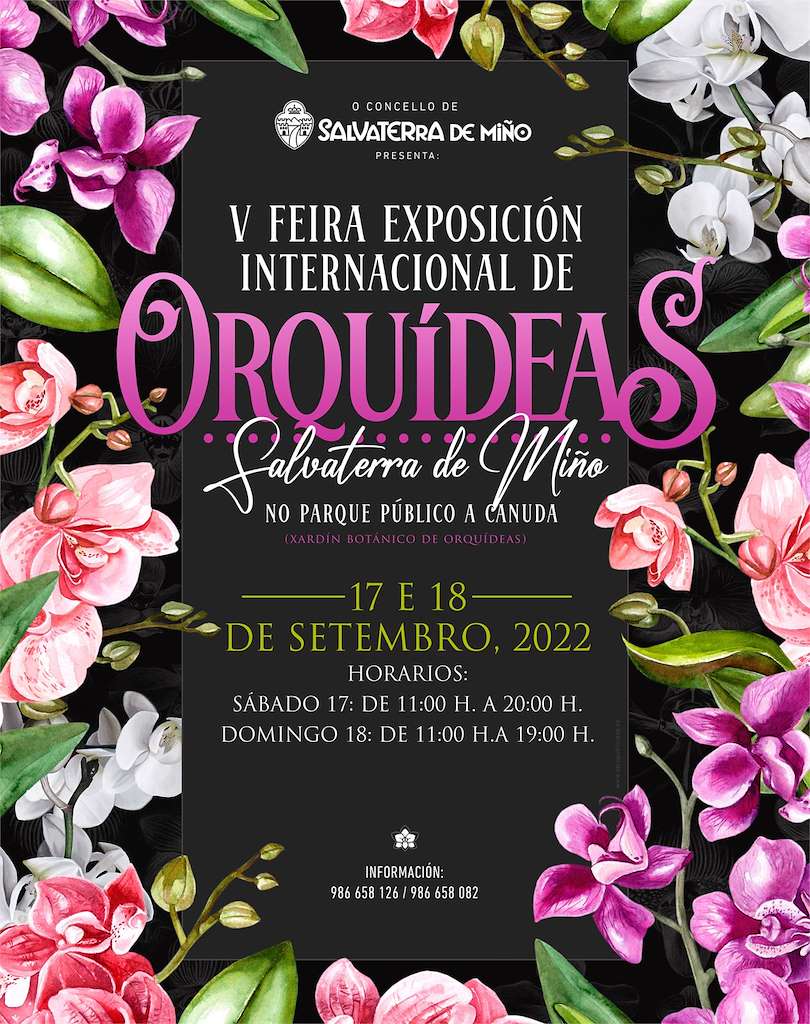 V Feira-Exposición Internacional de Orquídeas en Salvaterra do Miño