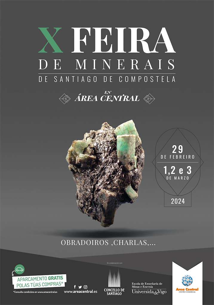 X Feria de Minerales (2024) en Santiago de Compostela