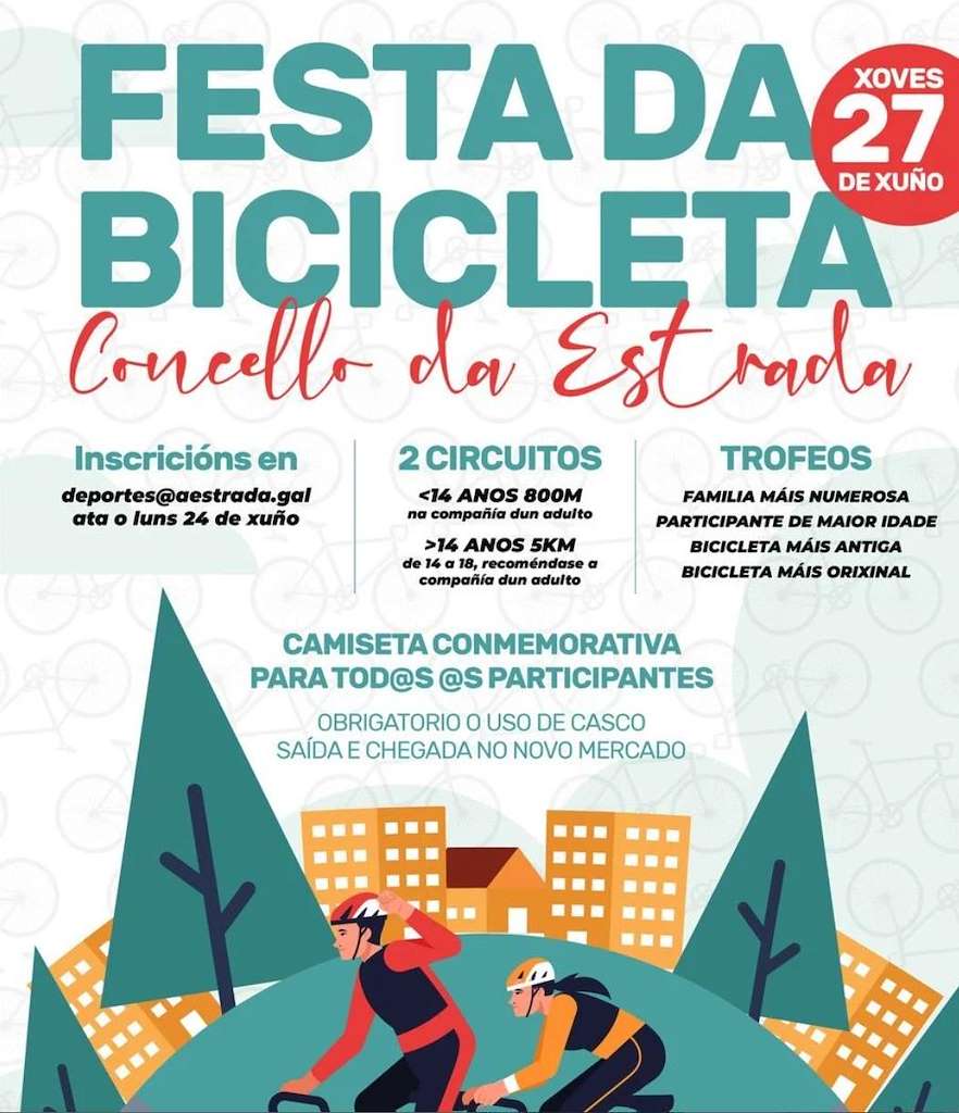 Festa da Bicicleta  en A Estrada