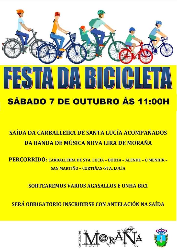 Festa da Bicicleta en Moraña