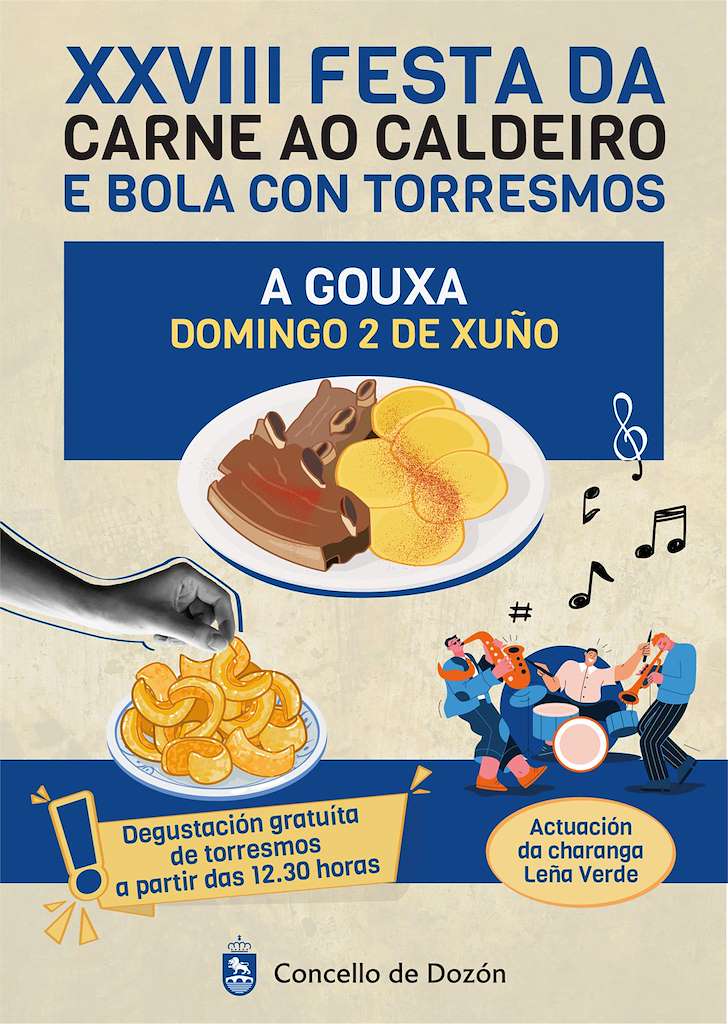 XXVII Festa da Carne ó Caldeiro e Bola con Torreznos en Dozón