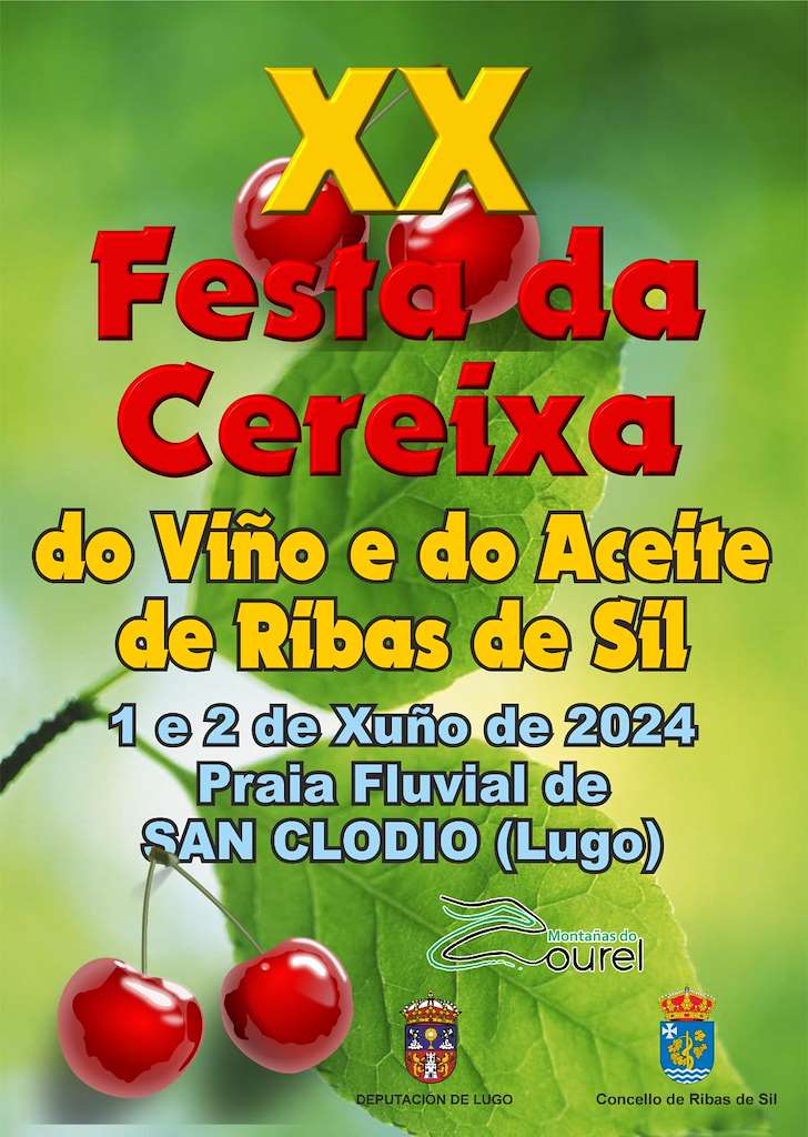 XIX Festa da Cereixa, do Viño e do Aceite en Ribas de Sil