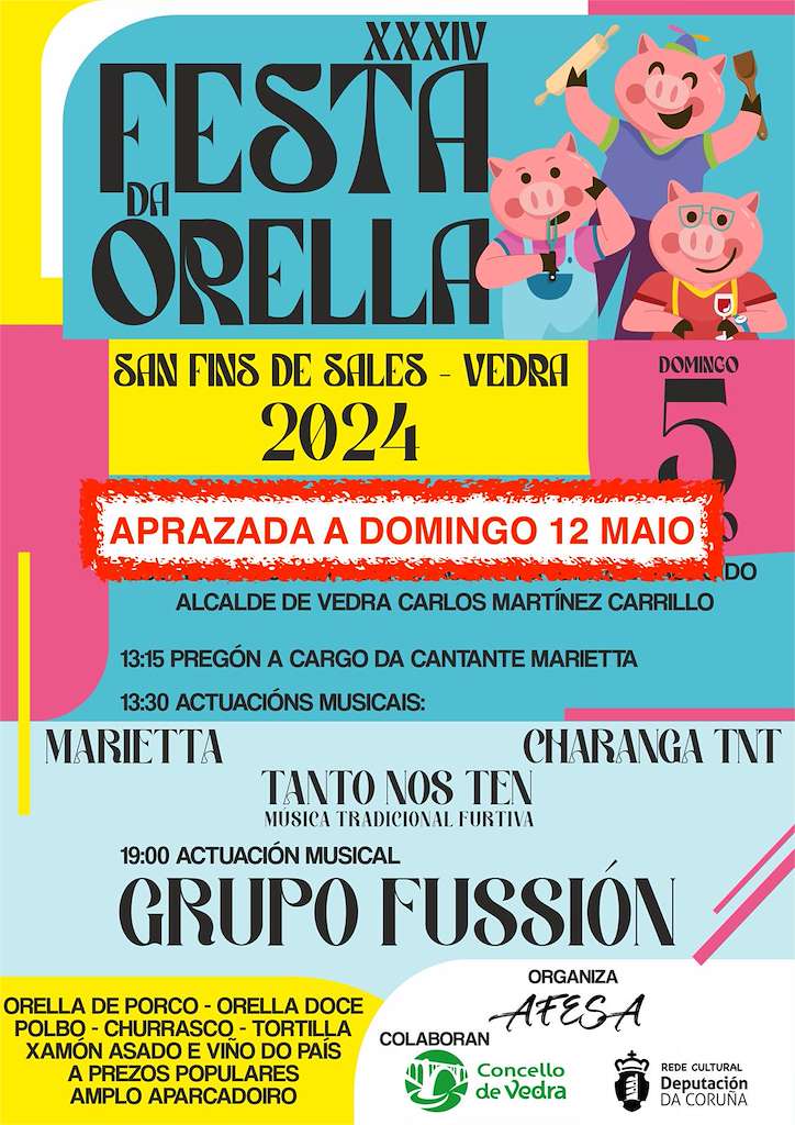 XXXIV Festa da Orella de San Fins de Sales (2024) en Vedra