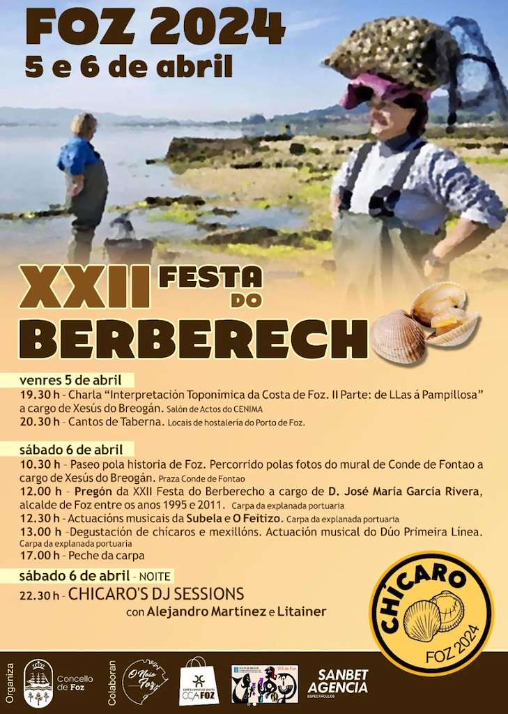 XXII Festa do Berberecho (2024) en Foz