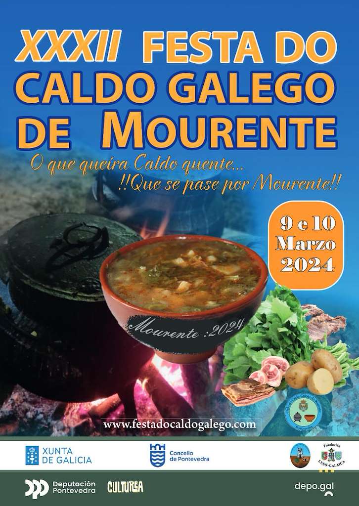 XXXII Festa do Caldo Galego de Mourente (2024) en Pontevedra