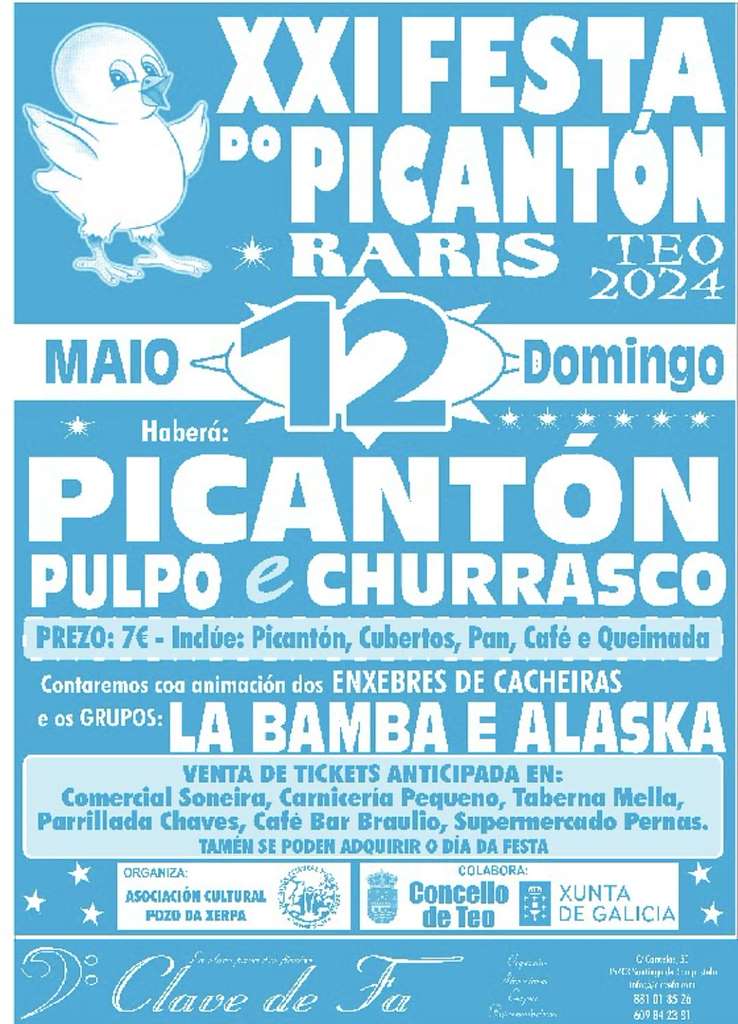 XX Festa do Picantón (2024) en Teo