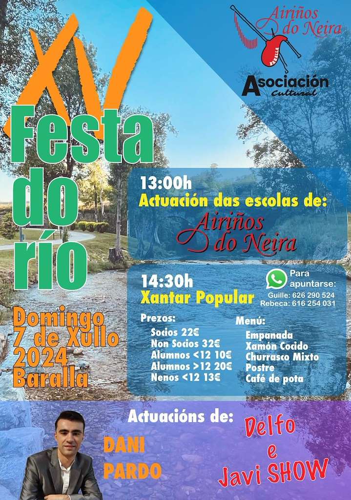 XIV Festa do Río en Baralla